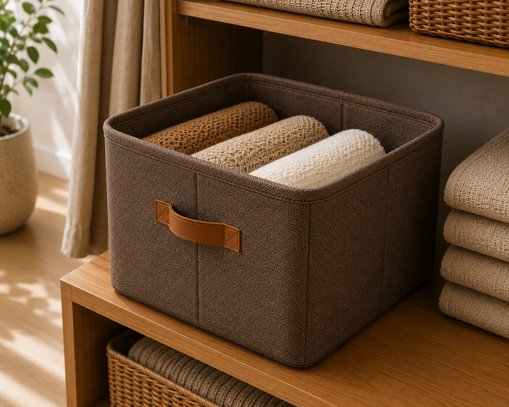 Foldable Clothes Storage Organizer Bins | Closet & Drawer Organizer