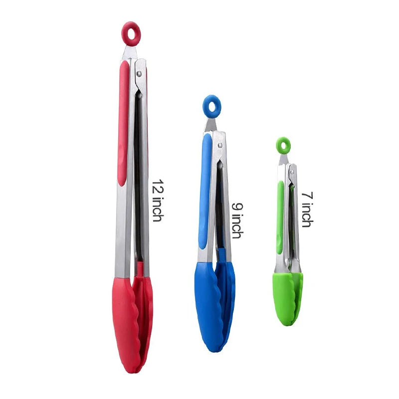 Silicone BBQ Tongs