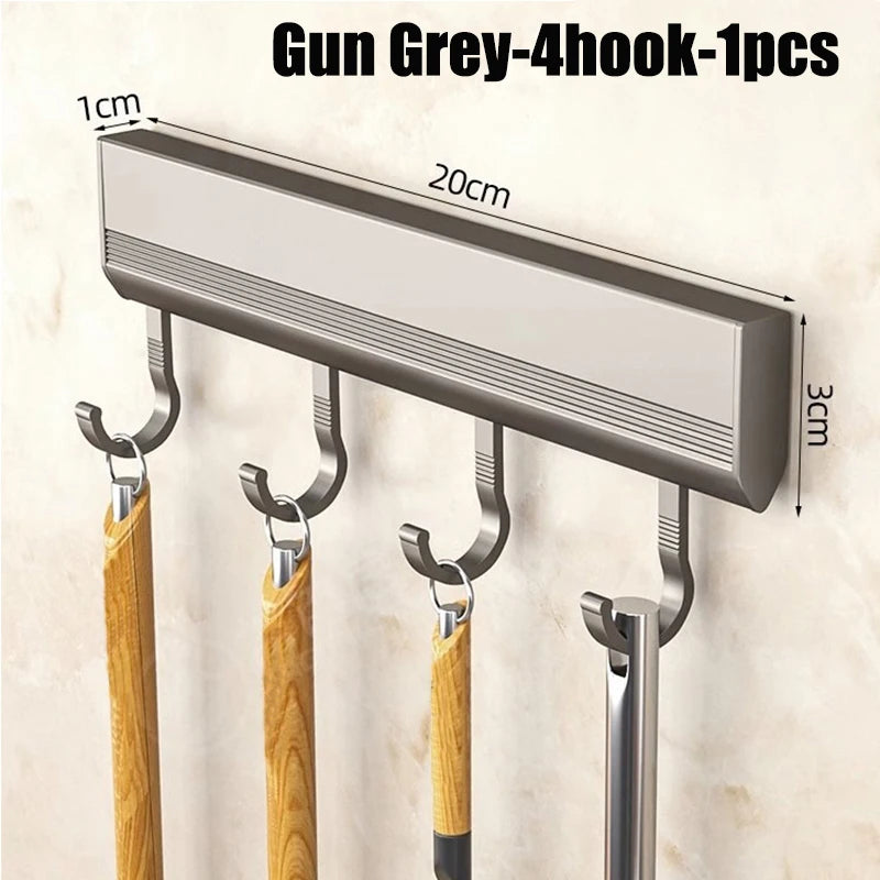 Aluminum Hook Rack