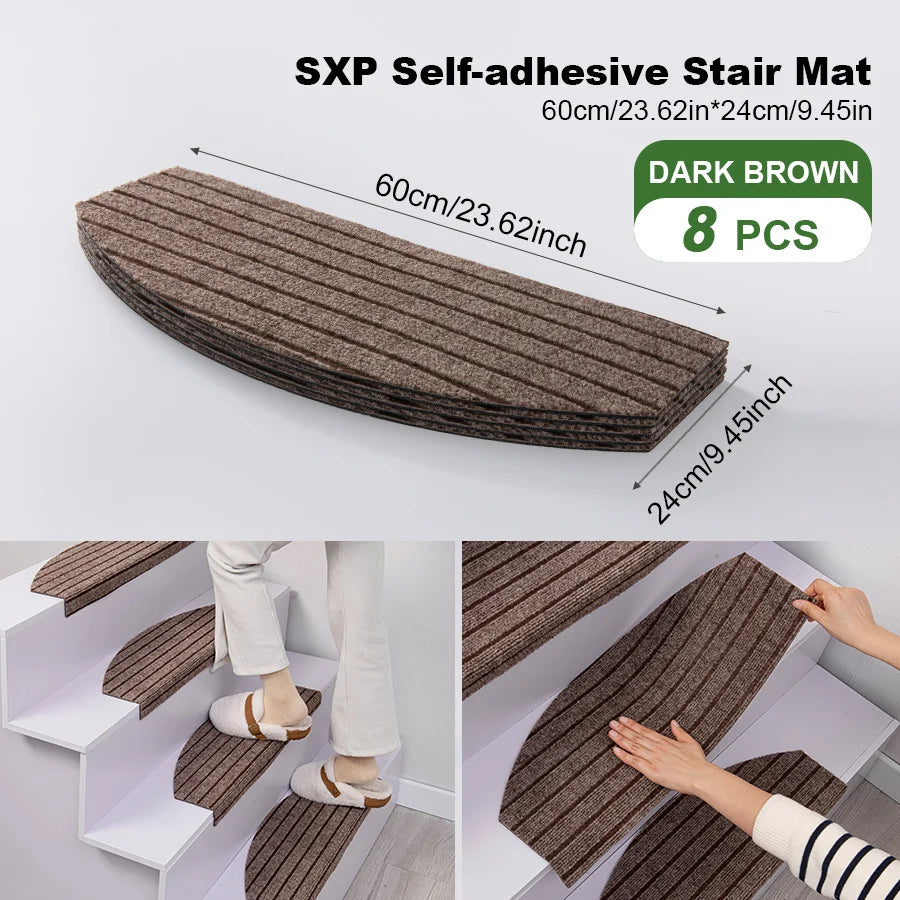 Semi-Circle Stair Mats