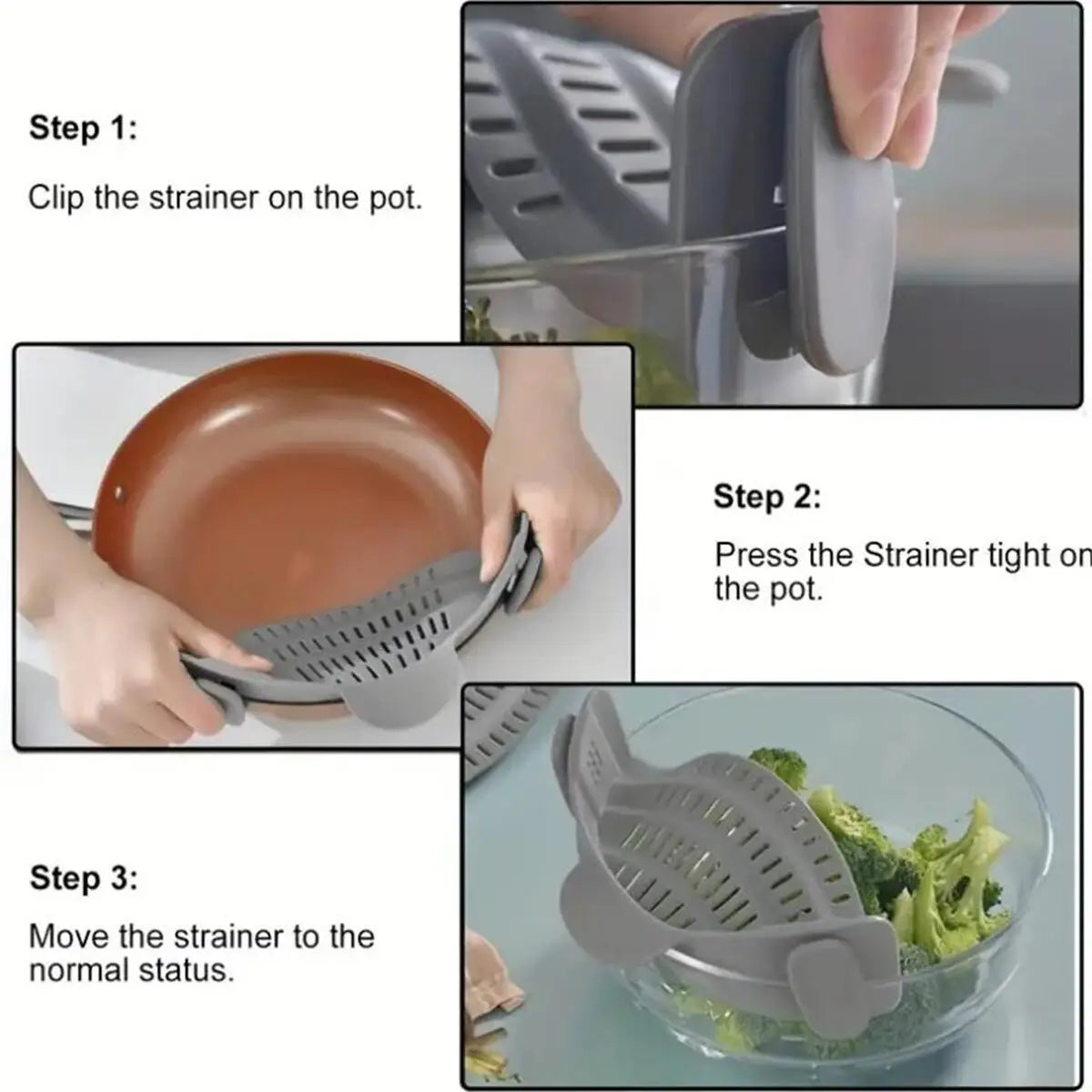Clip-On Strainer