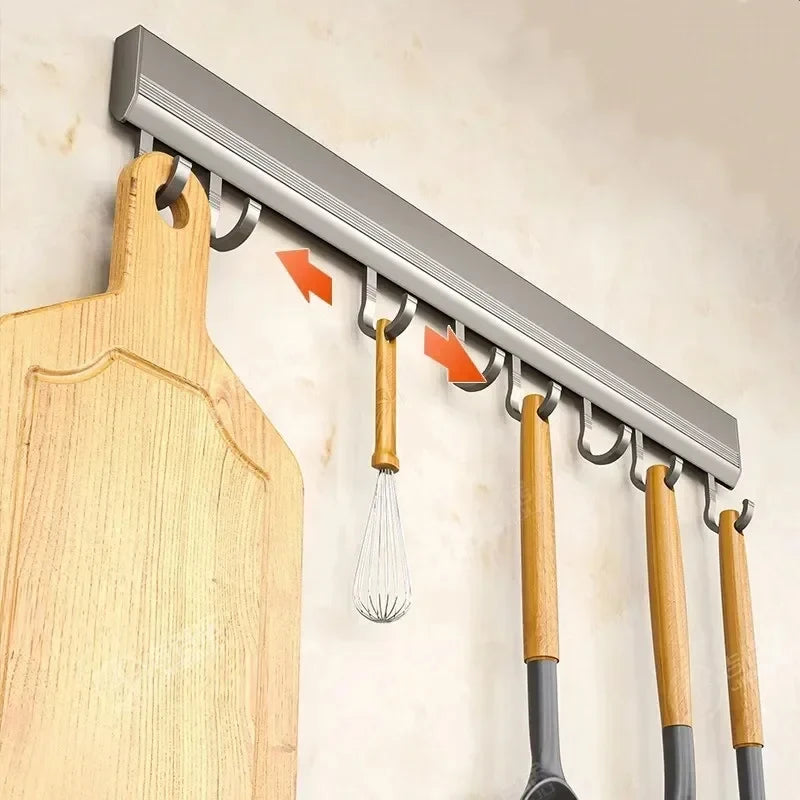 Aluminum Hook Rack