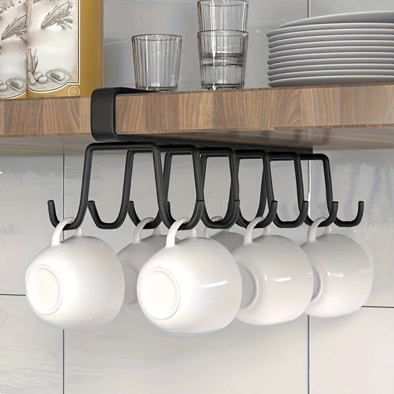 Under-Cabinet Mug Rack