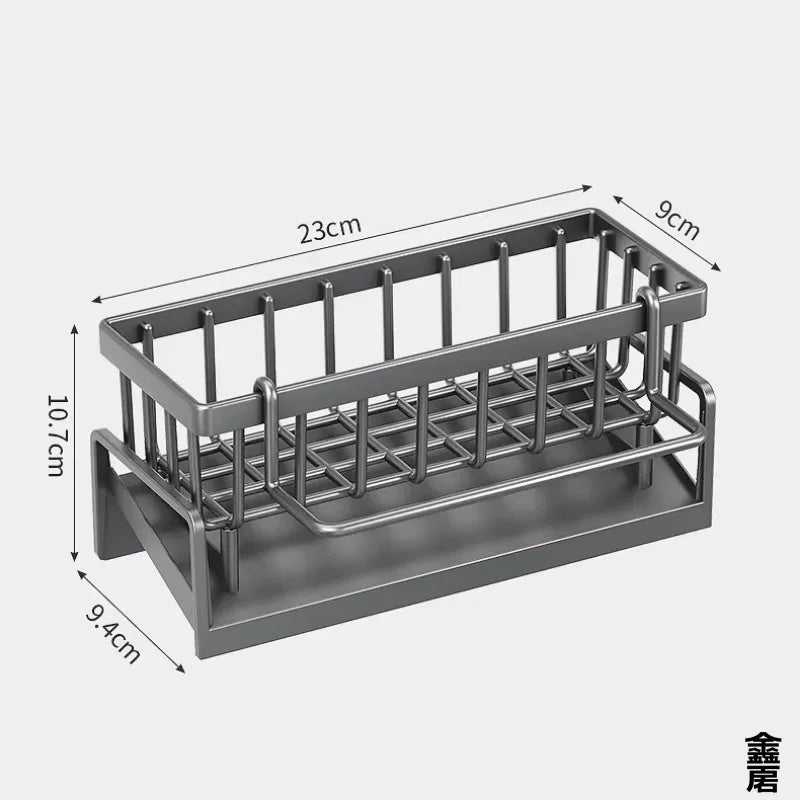 Tap-Mounted Spice Shelf