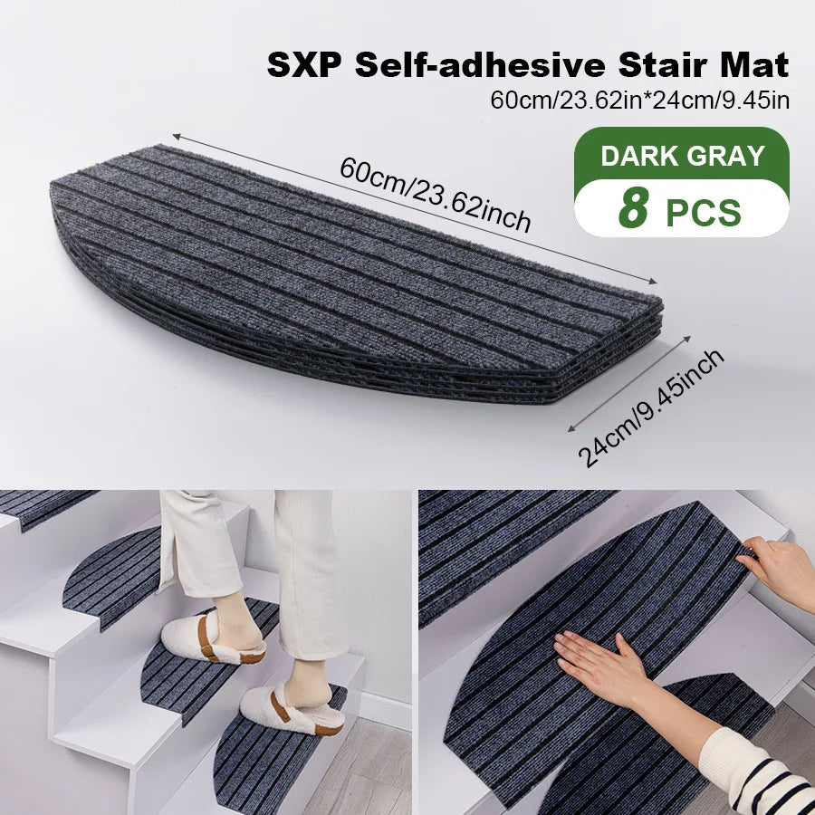 Semi-Circle Stair Mats