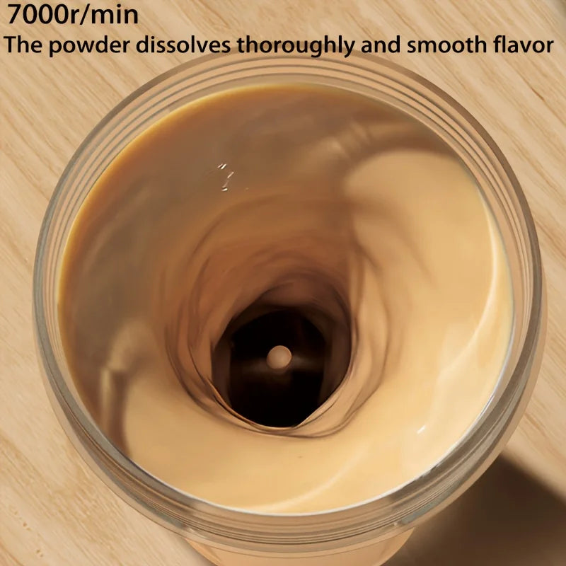 Portable USB Blender Cup – Rechargeable Smoothie Blender for Travel & Gym