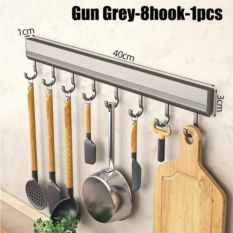 Aluminum Hook Rack