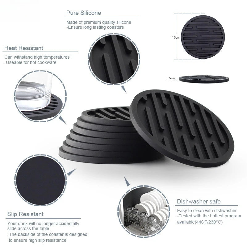 Silicone Drink Coasters