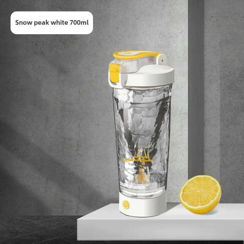 Portable USB Blender Cup – Rechargeable Smoothie Blender for Travel & Gym