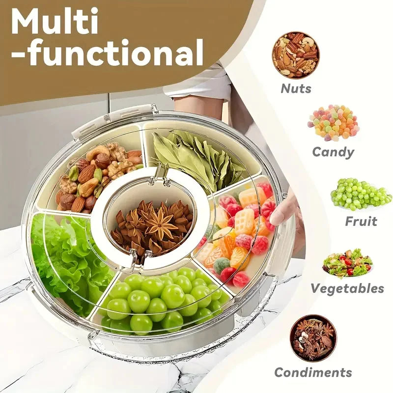 Rotating Snack Tray