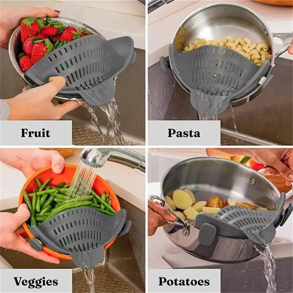 Clip-On Strainer