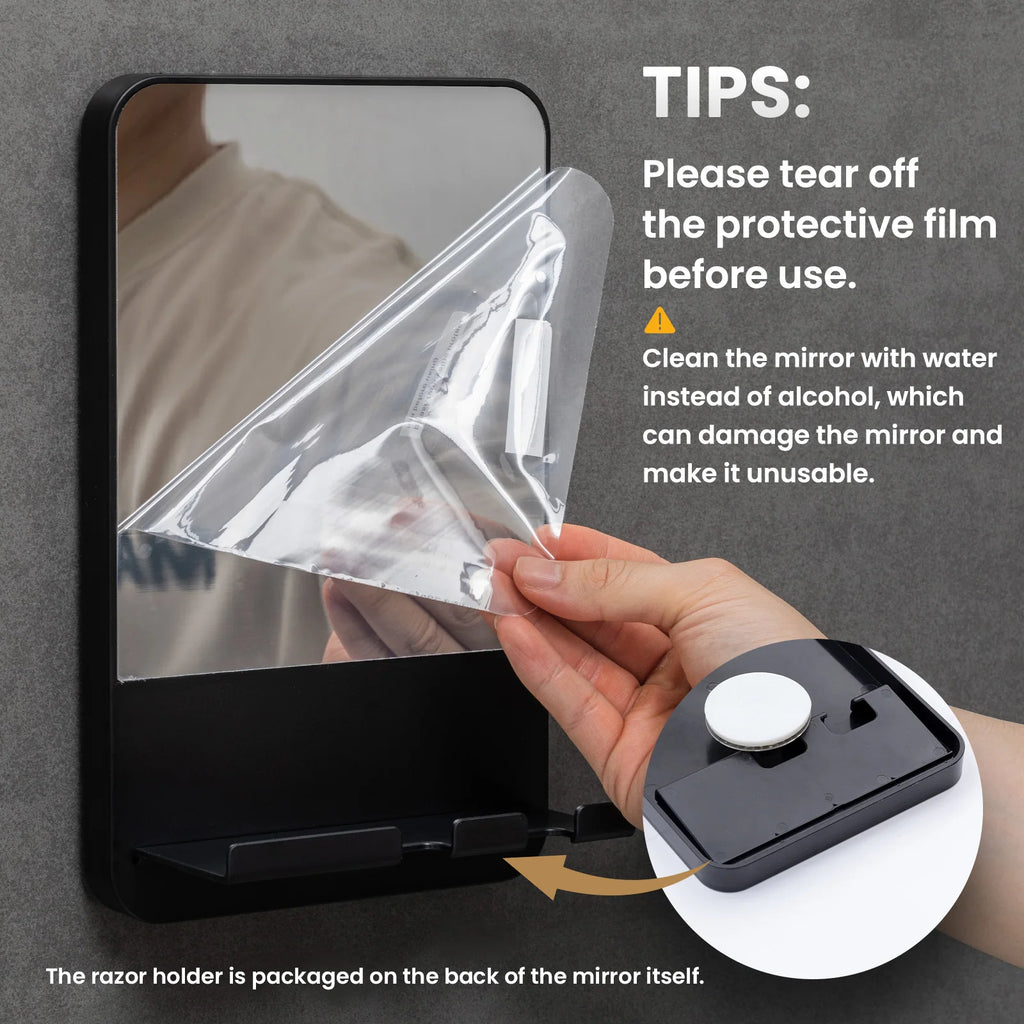 Fogless Shower Mirror