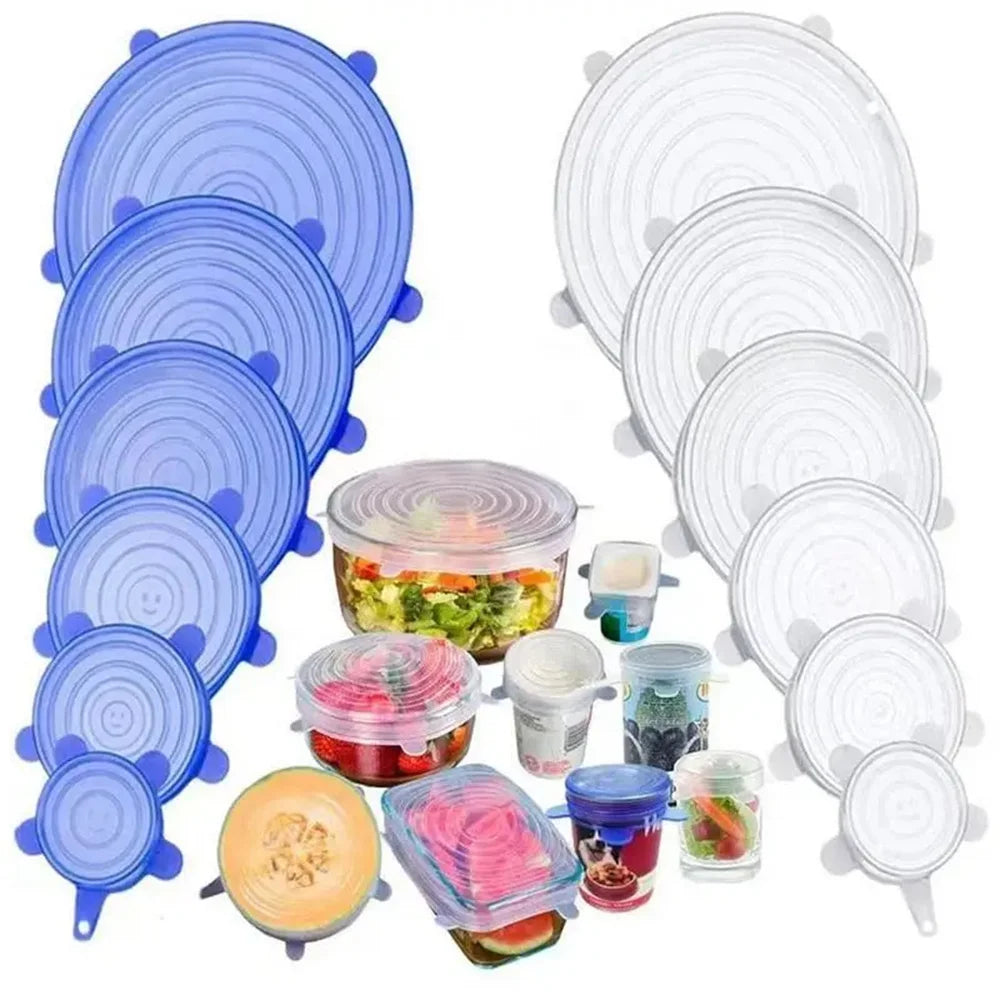 Stretch Silicone Lids
