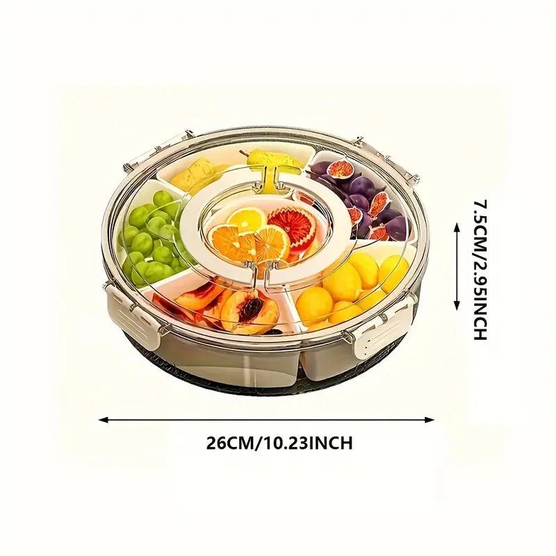 Rotating Snack Tray