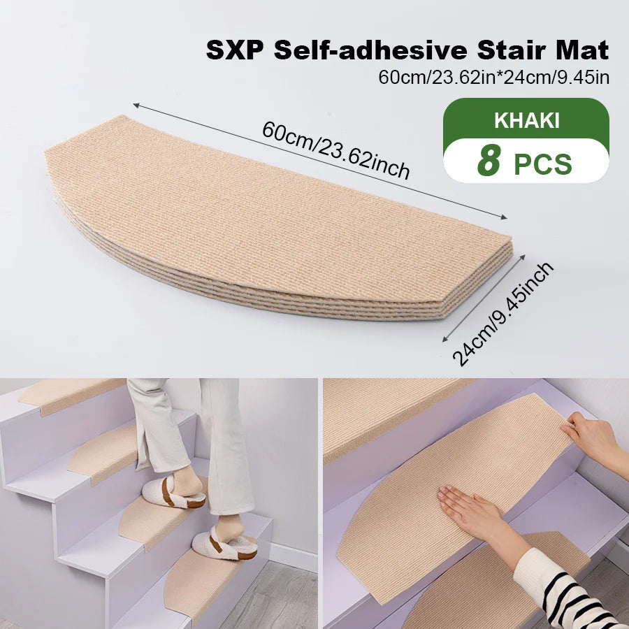 Semi-Circle Stair Mats