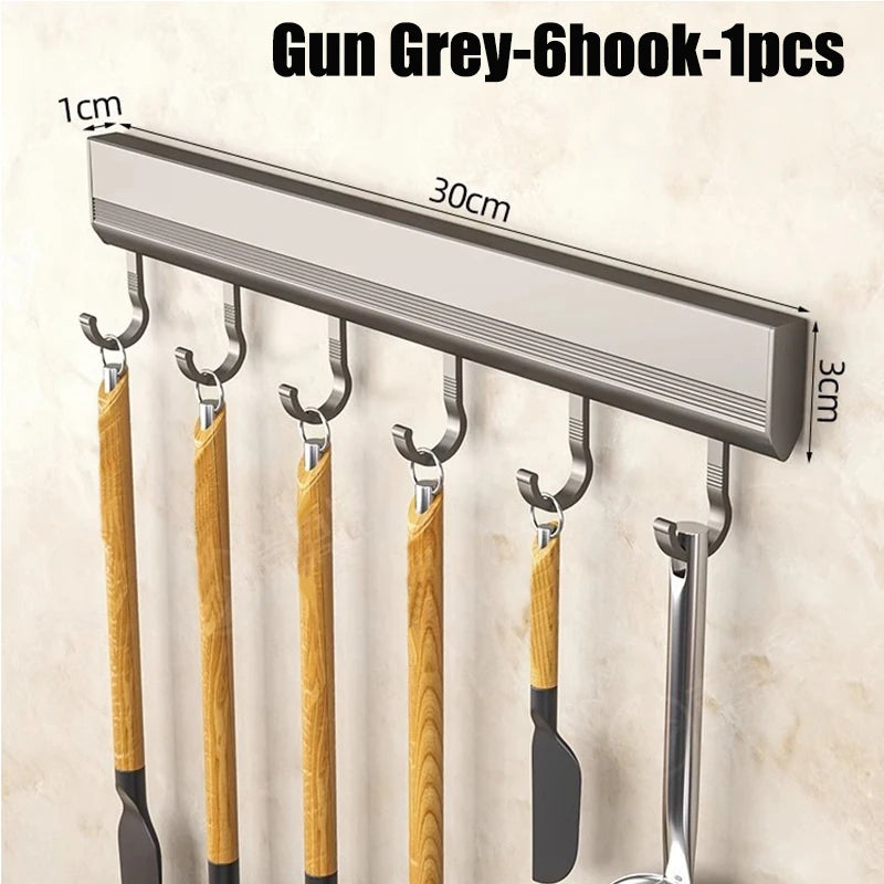 Aluminum Hook Rack