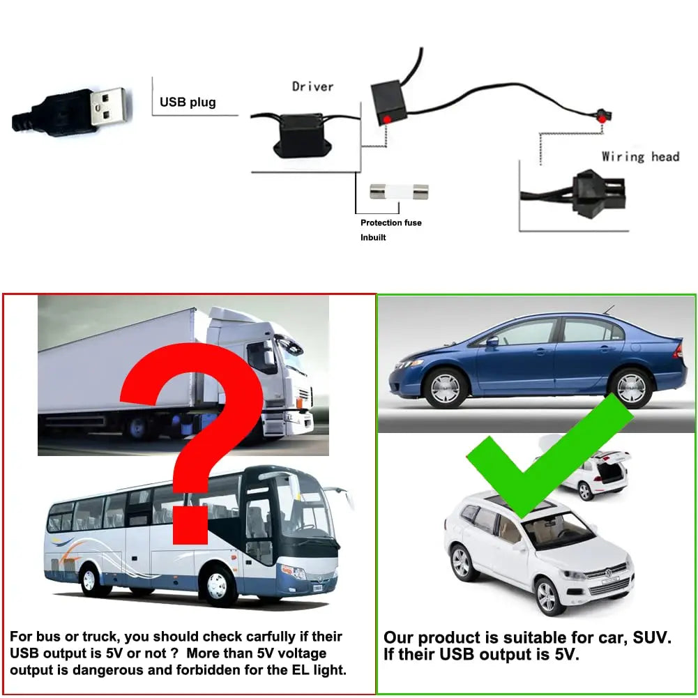 Car LED Strip Lights
