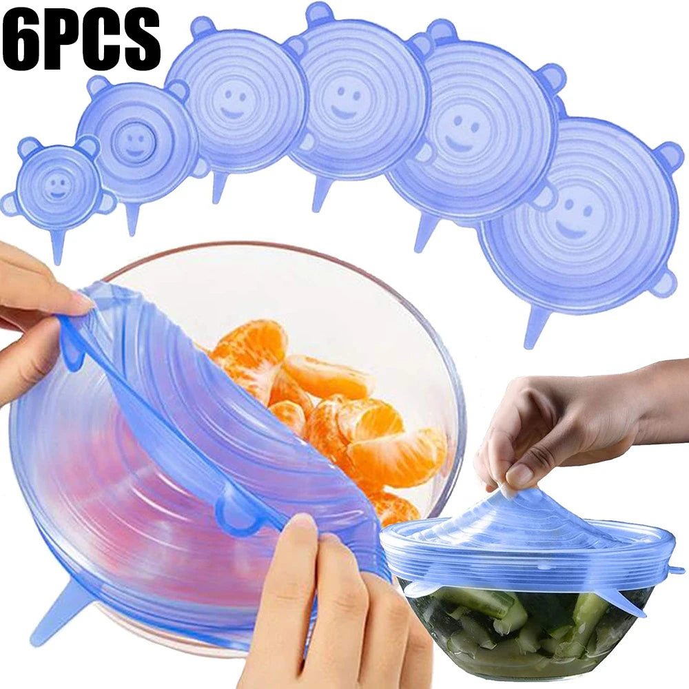 Stretch Silicone Lids