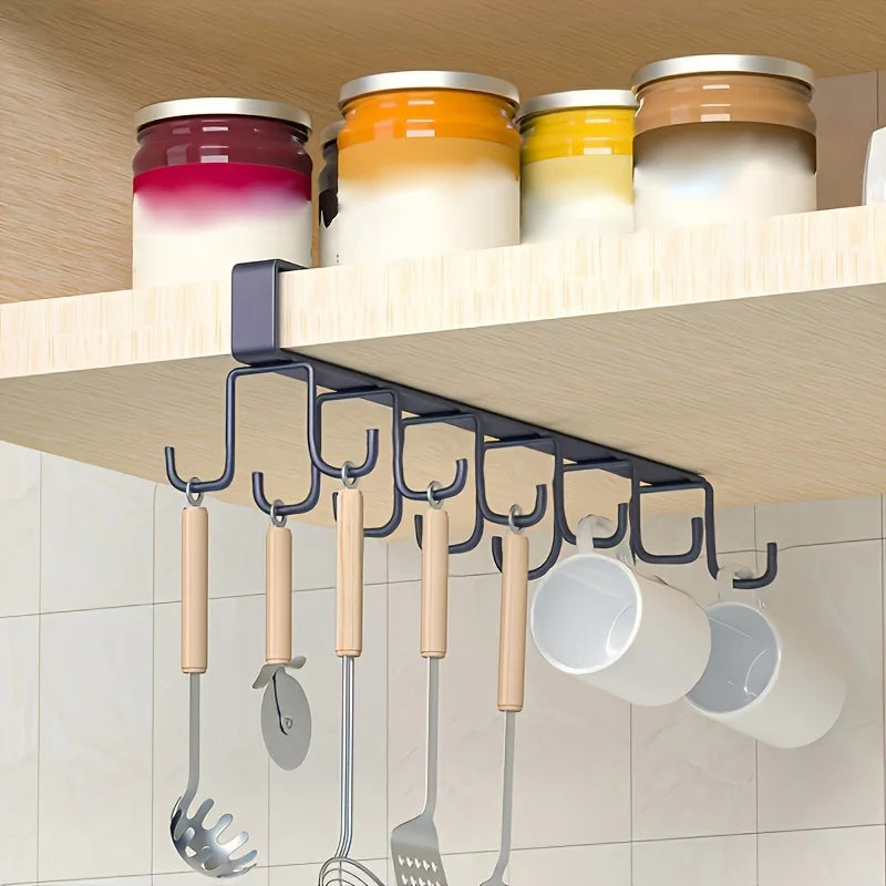 Under-Cabinet Mug Rack