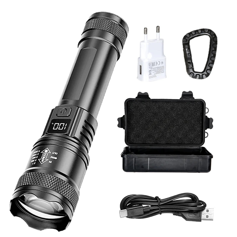 Rechargeable LED Flashlight