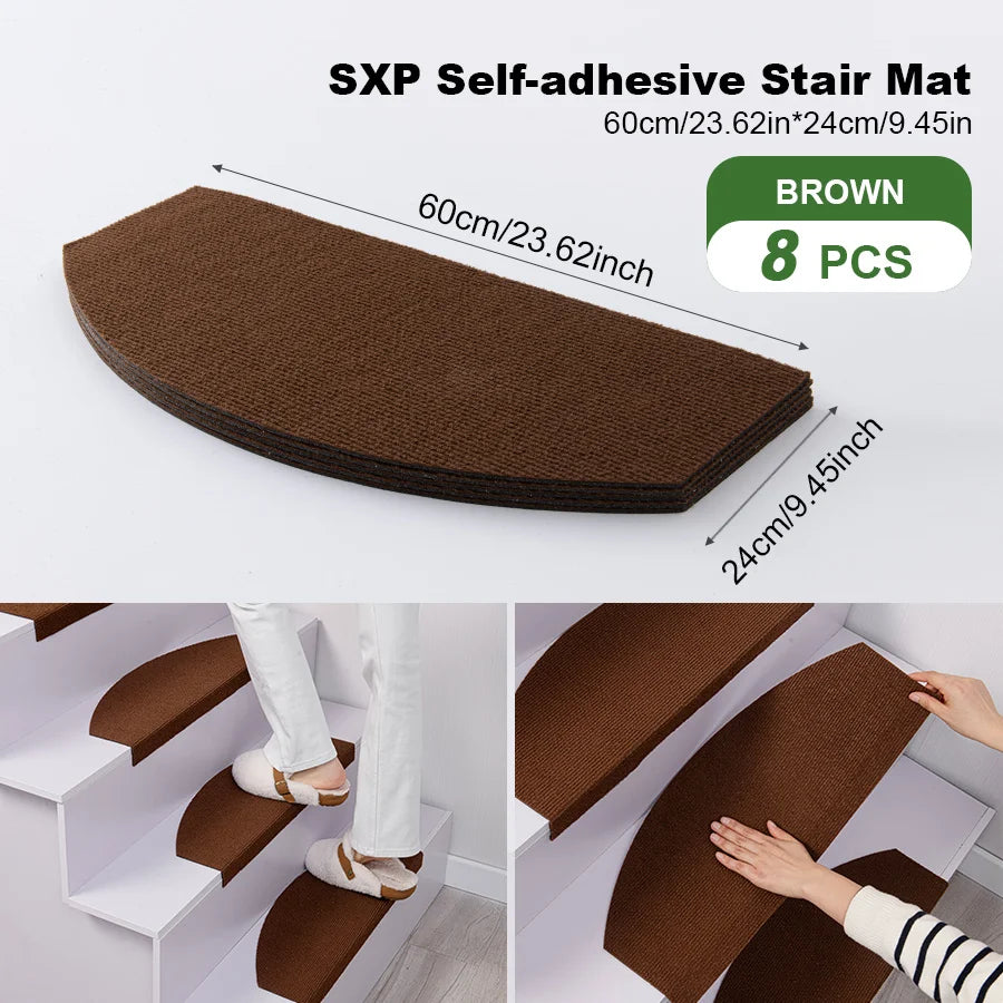 Semi-Circle Stair Mats