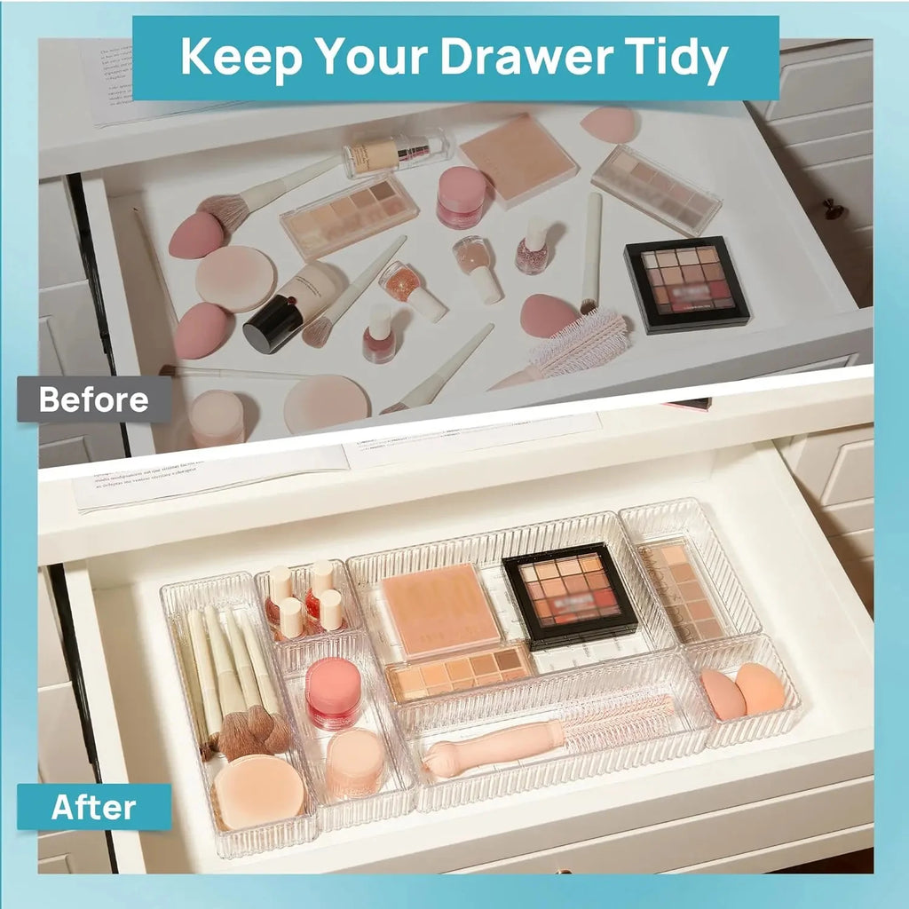 Clear Drawer Organizer