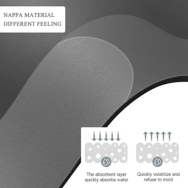 Diatomite Stone Bath Mat – Fast-Drying, Non-Slip Shower Mat