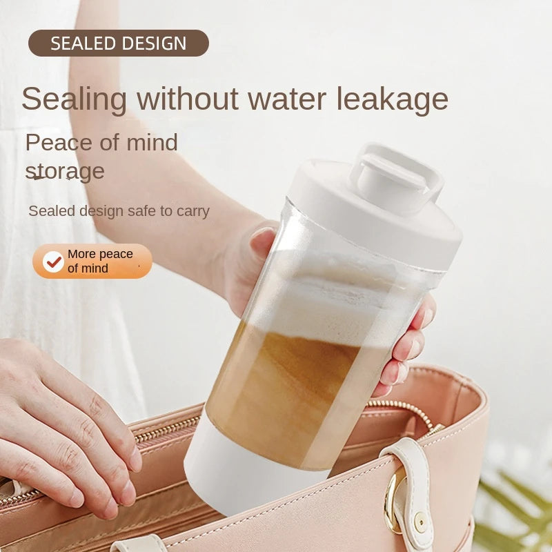 Portable USB Blender Cup – Rechargeable Smoothie Blender for Travel & Gym