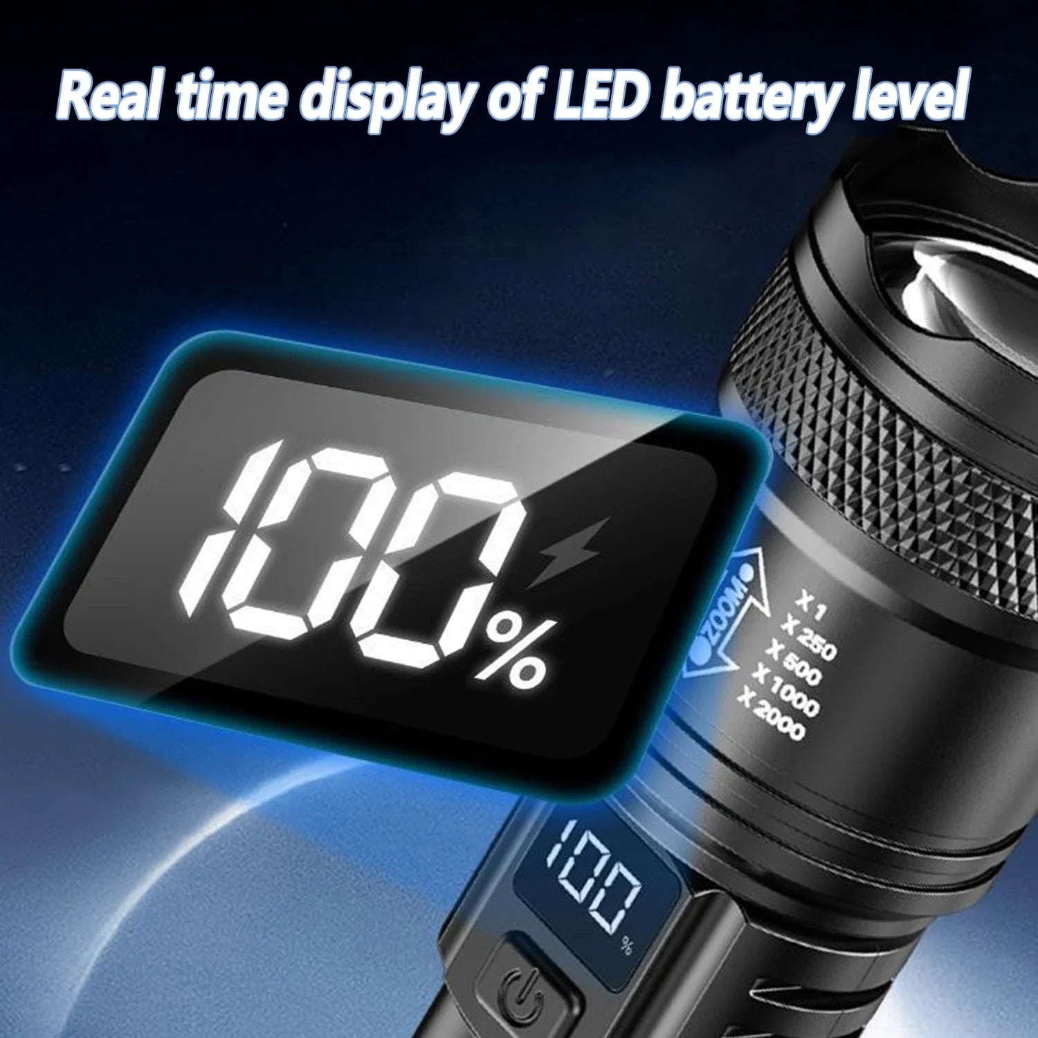 Rechargeable LED Flashlight
