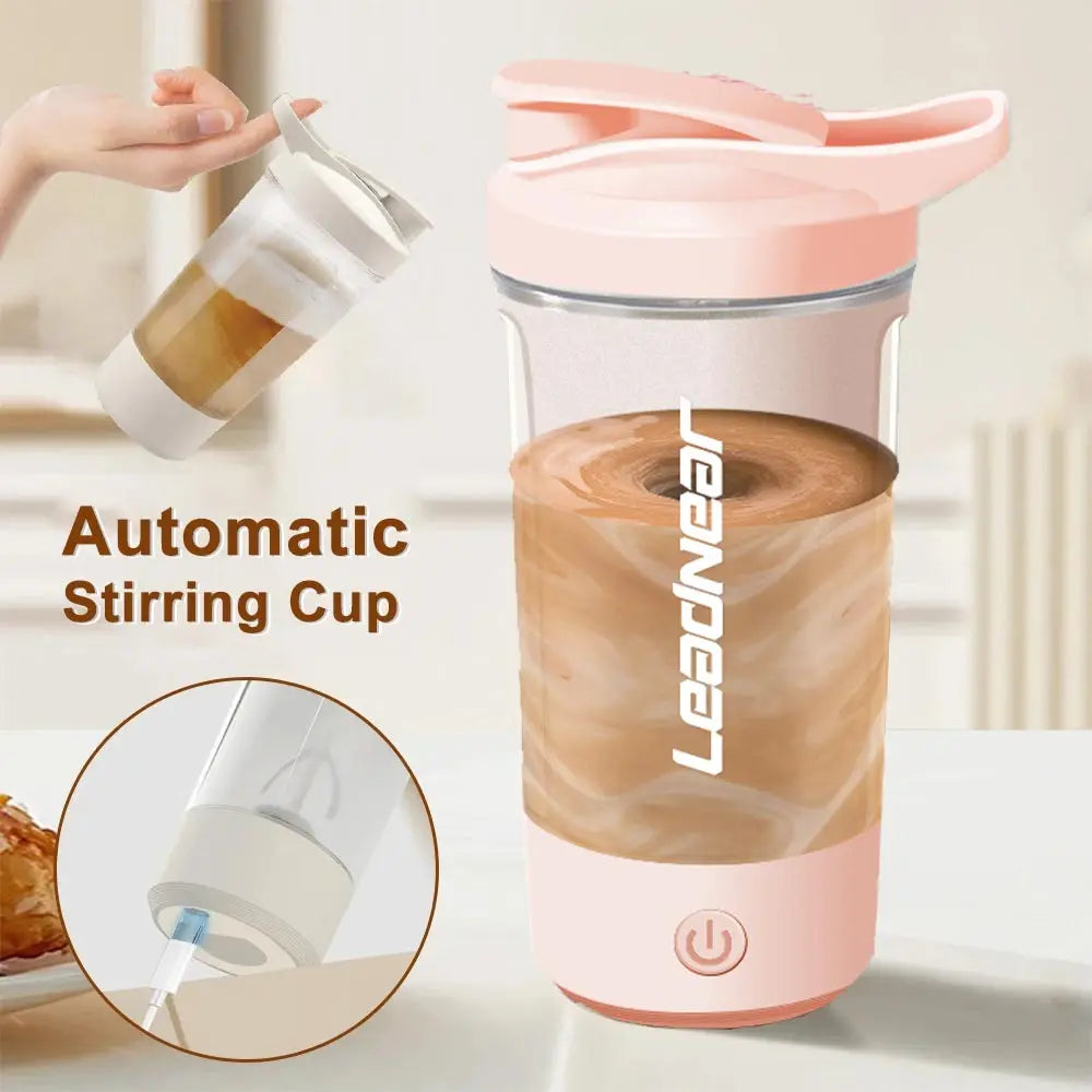 Portable USB Blender Cup – Rechargeable Smoothie Blender for Travel & Gym