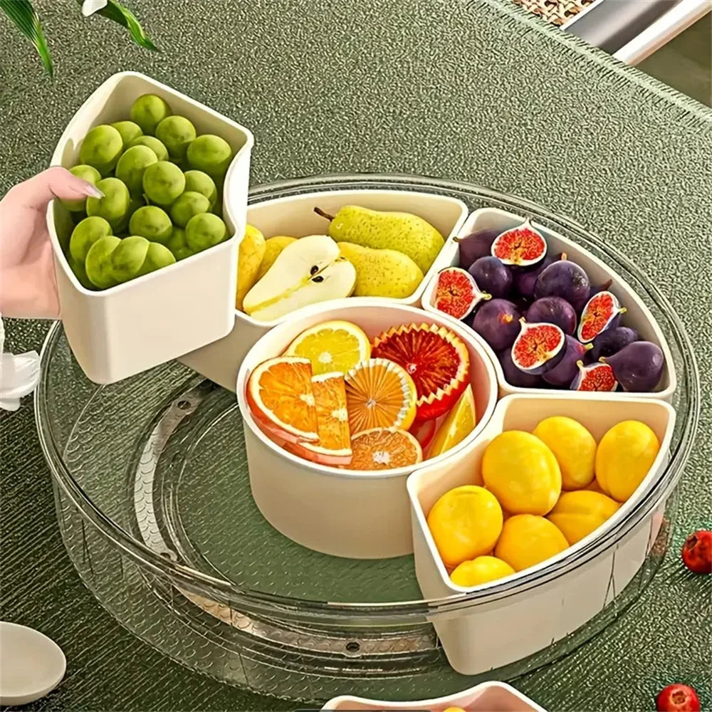 Rotating Snack Tray