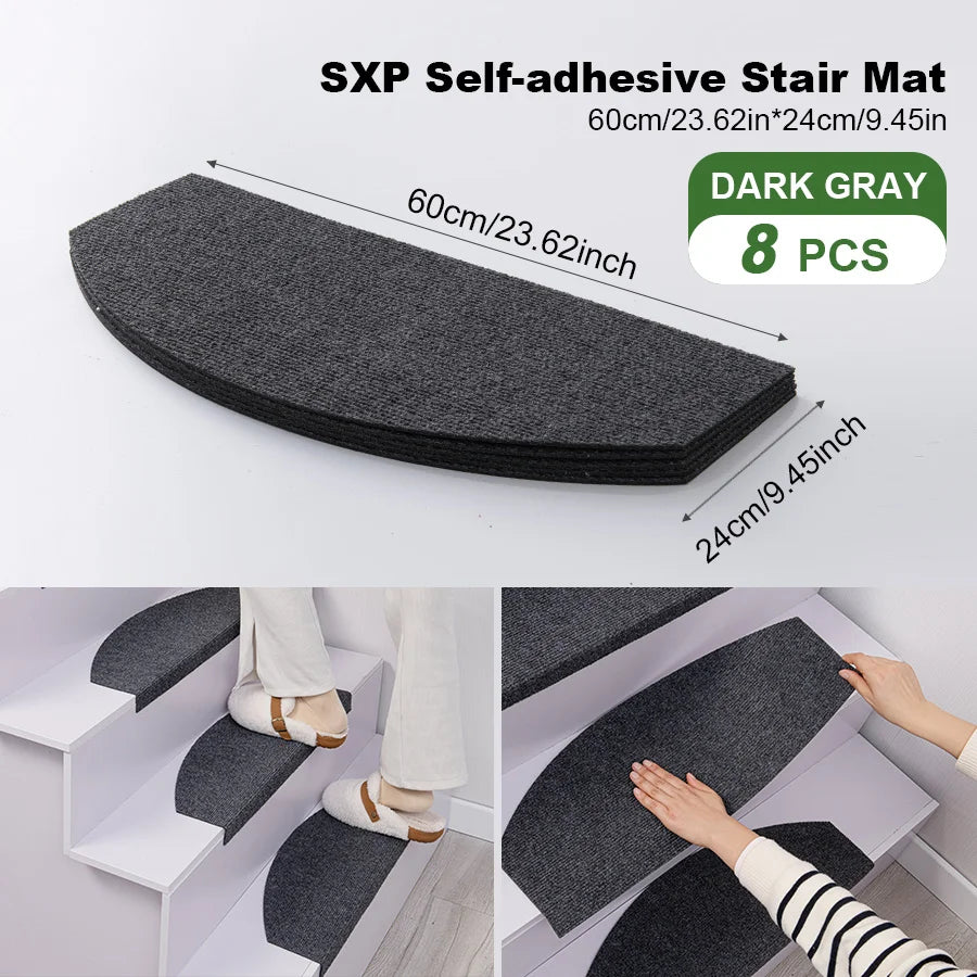 Semi-Circle Stair Mats