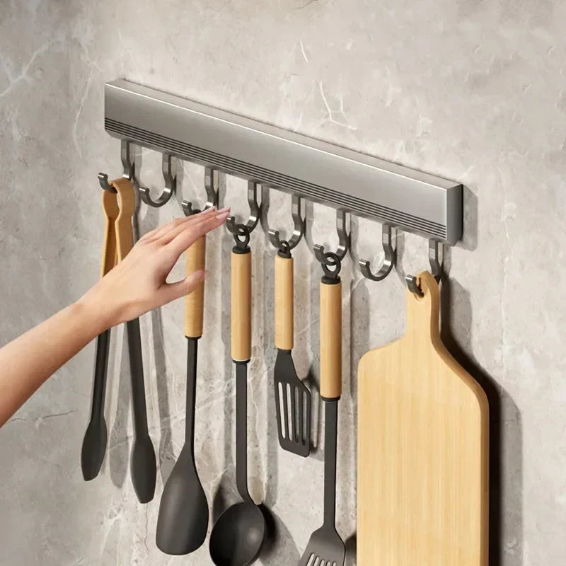 Aluminum Hook Rack