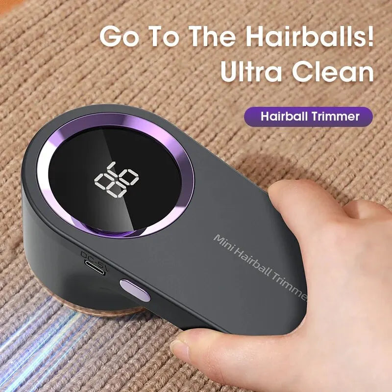 Electric Lint Remover & Fabric Shaver – USB Rechargeable, Removes Pilling