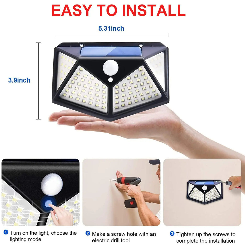 Solar Motion Sensor Light