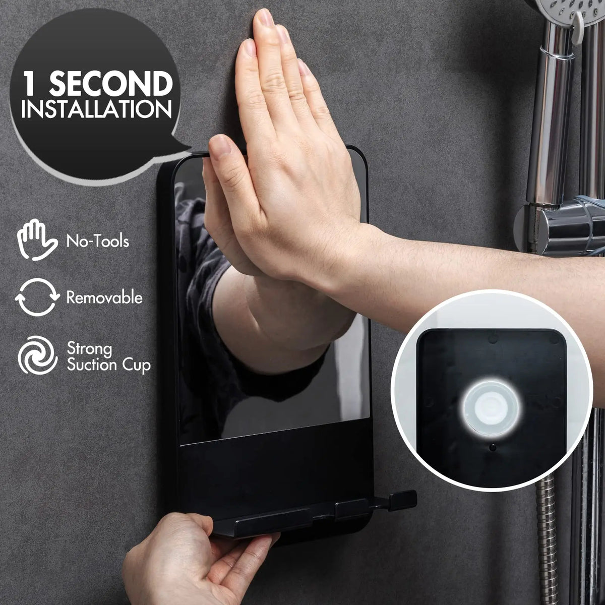 Fogless Shower Mirror