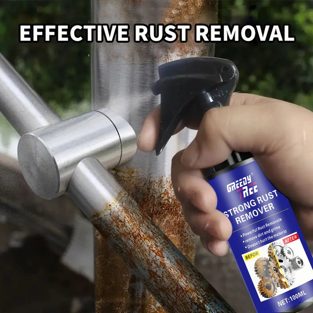 Fast-Acting Rust Remover Spray – For Tools, Chrome & Automotive Surfaces