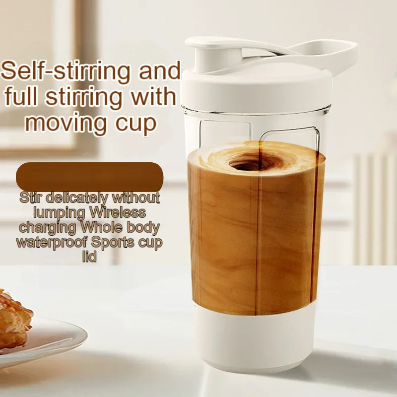Portable USB Blender Cup – Rechargeable Smoothie Blender for Travel & Gym