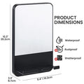 Fogless Shower Mirror