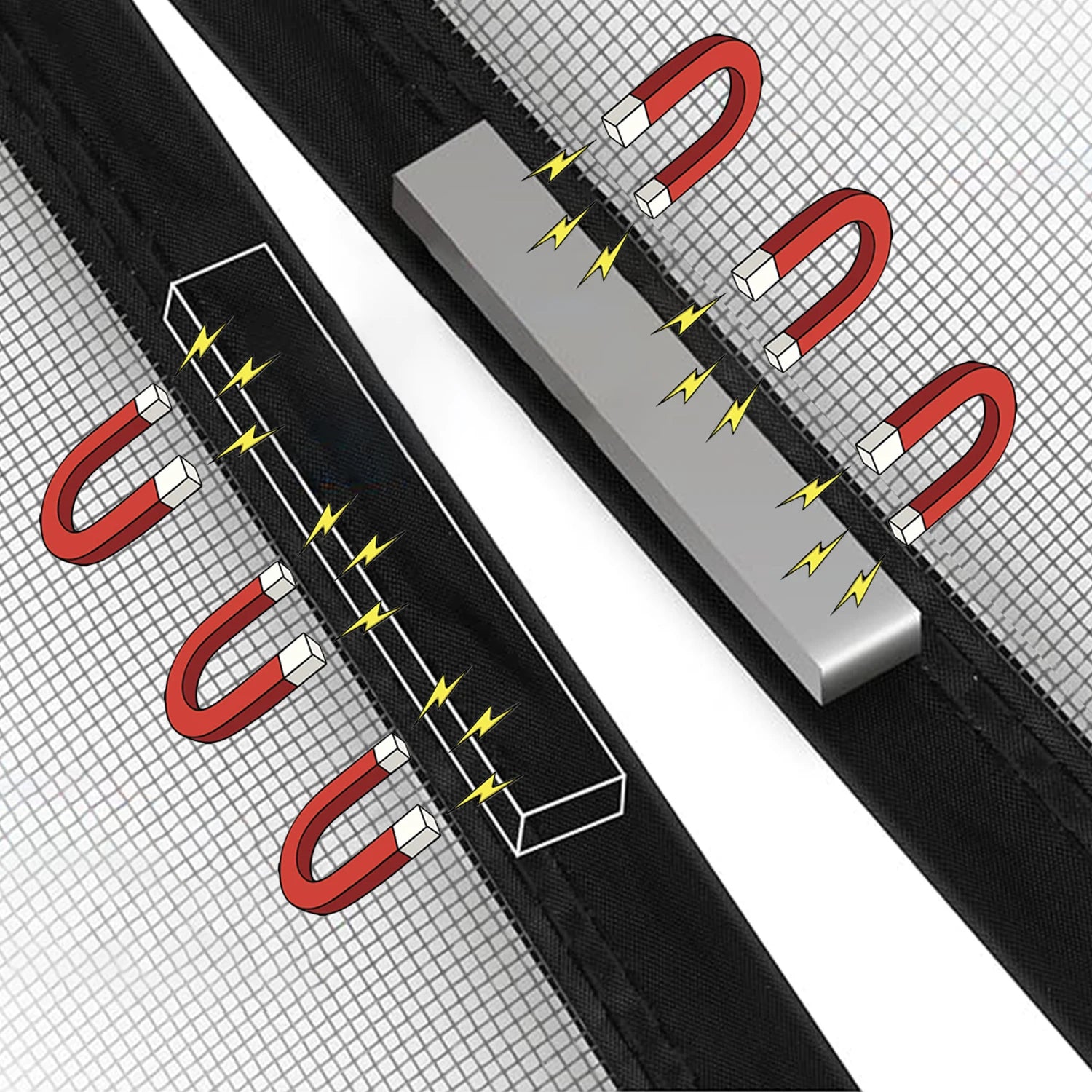 Magnetic Screen Door