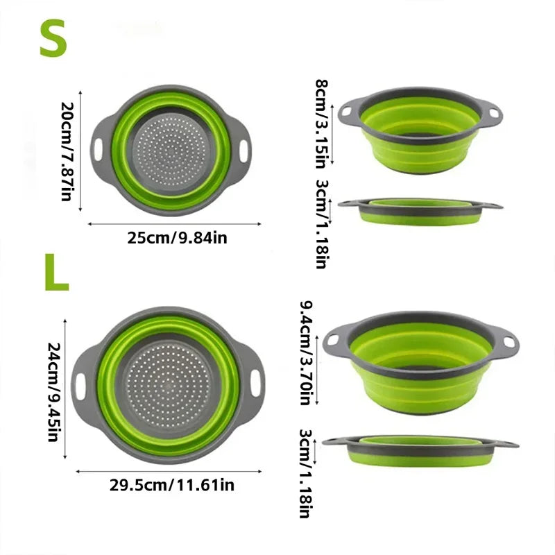 Folding Drain Basket