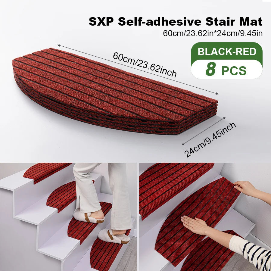 Semi-Circle Stair Mats