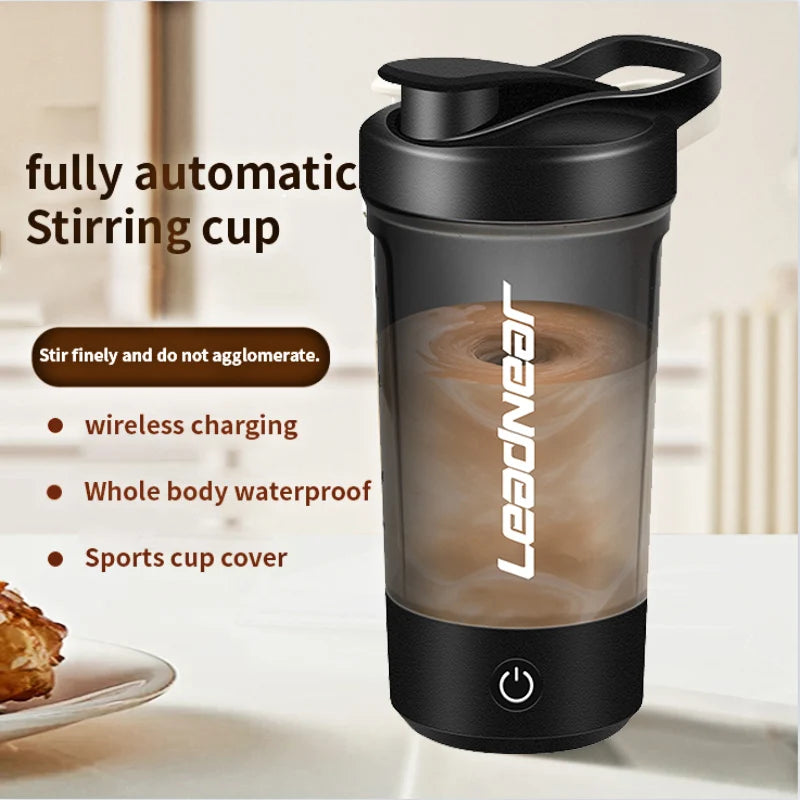 Portable USB Blender Cup – Rechargeable Smoothie Blender for Travel & Gym