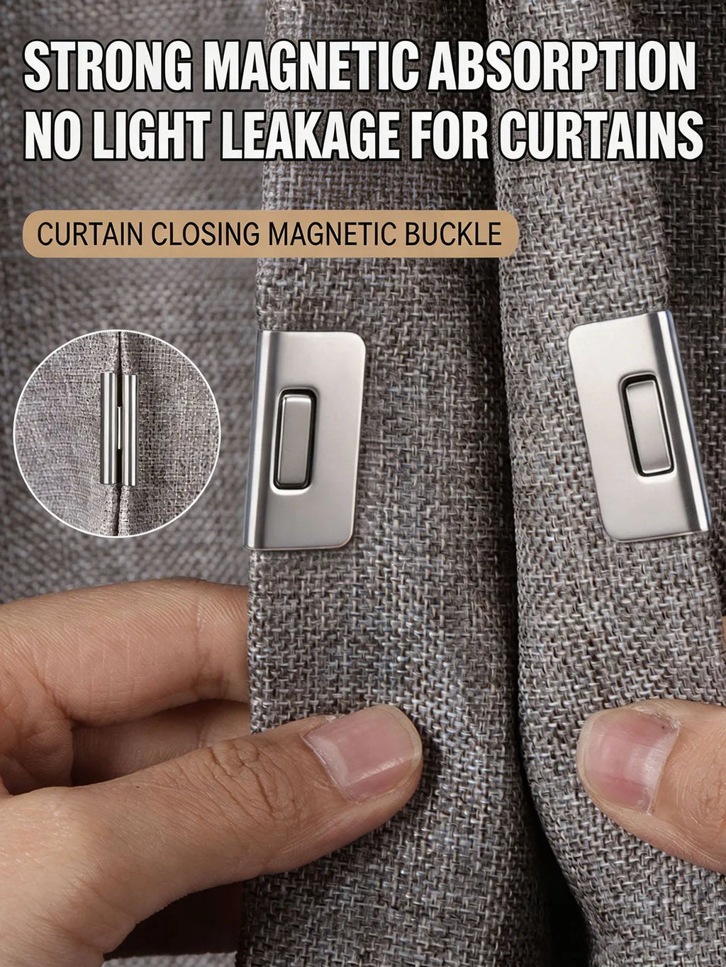 Magnetic Curtain Clips