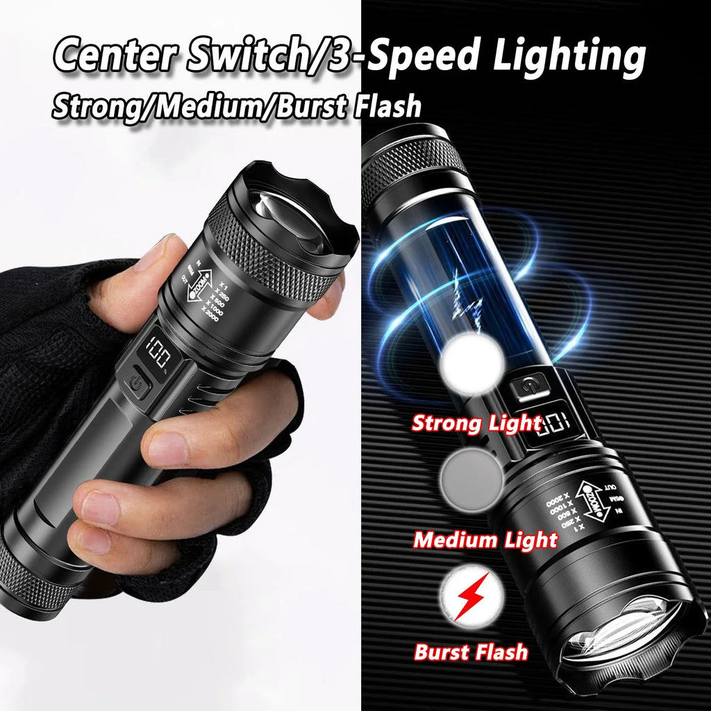 Rechargeable LED Flashlight