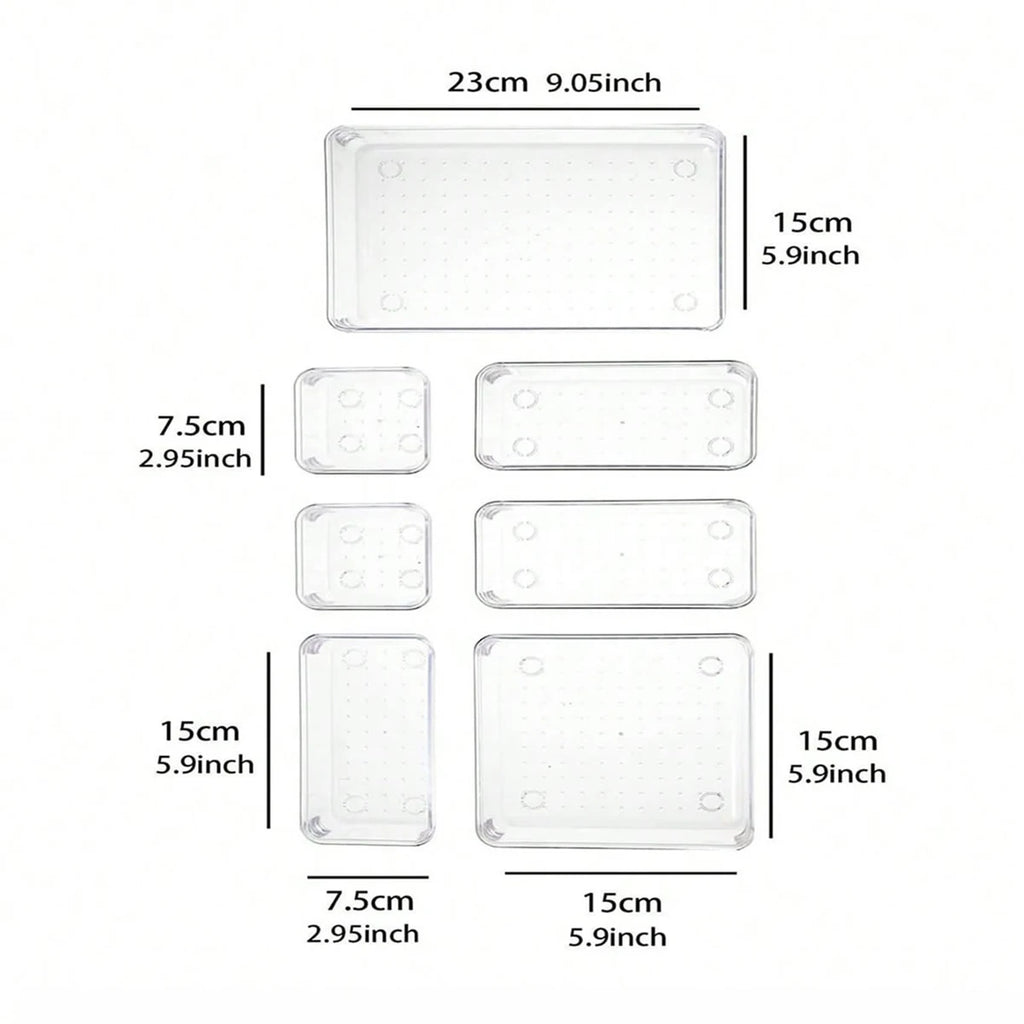 Bathroom Drawer Organizer Set